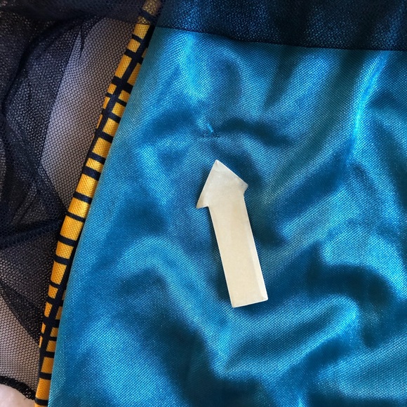 SALLY THE NIGHTMAY BEFORE CHRISTMAS Girl’s Patchwork Satin Dress Size M (8) - Picture 15 of 16